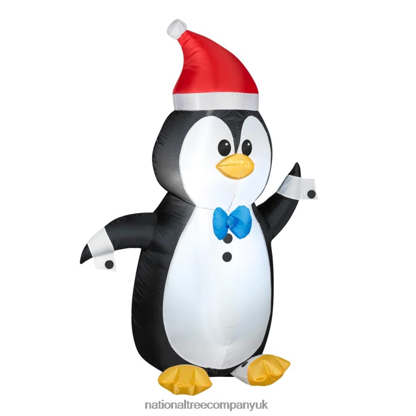 decoration | National Tree Company Inflatable Waving Penguin LED Lights Plug In Christmas Collection 4 Feet F2L4F659